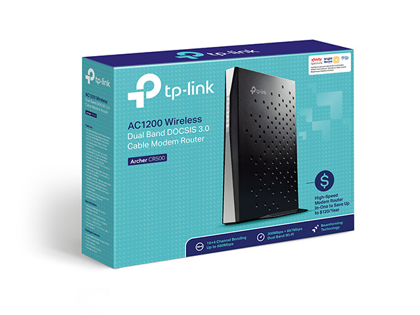 AC1200 Wireless Dual Band DOCSIS 3.0 Cable Modem Router