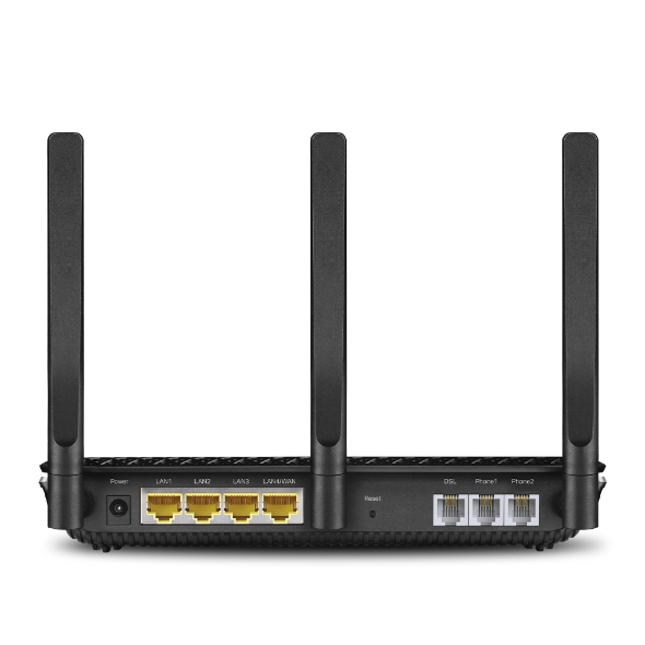 AC2100 Wireless MU-MIMO VDSL/ADSL Telephony Modem Router 