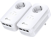 AV1300 3-port Gigabit Passthrough Powerline Starter Kit